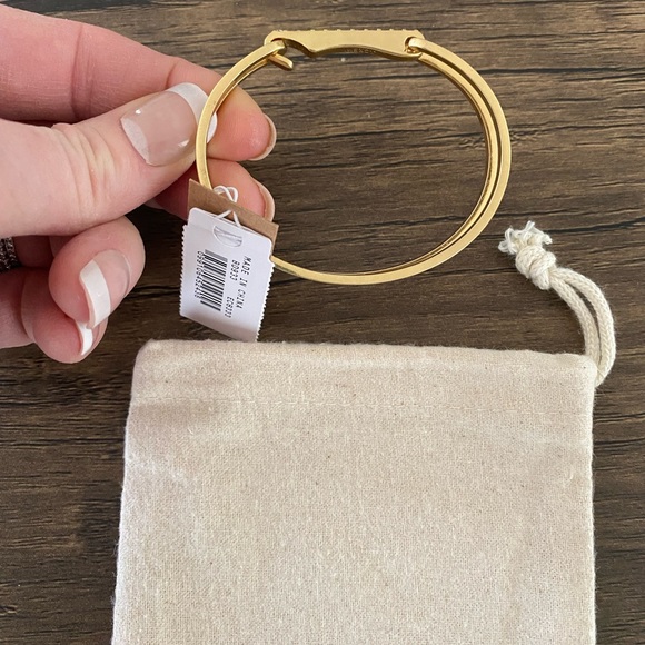 J. Crew Charlotte U Bangle Bracelet - Picture 6 of 13